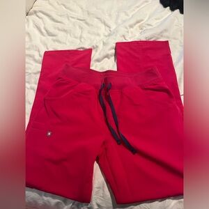 Women's FIGS Ultra Rose Kade™ - Cargo Scrub Pants M